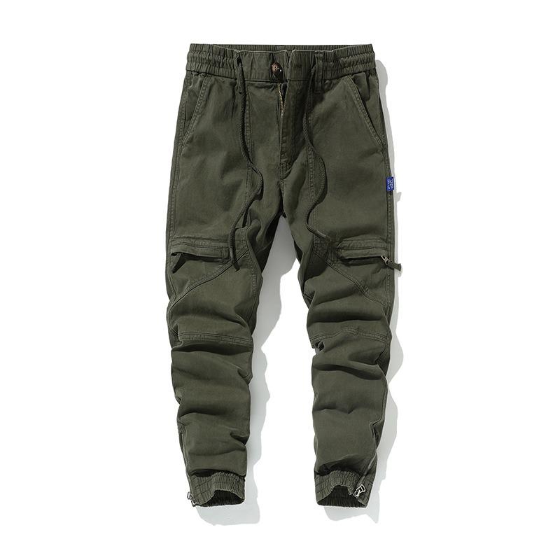 New Men s Overalls Leggings Casual Loose Pants Trendy Brand Men s High-end Sense Ruffian Handsome Men s Green Trousers 38
New Men s Overalls Leggings Casual Loose Pants Trendy Brand Men s High-end Sense Ruffian Handsome Men s Green Trousers 38
