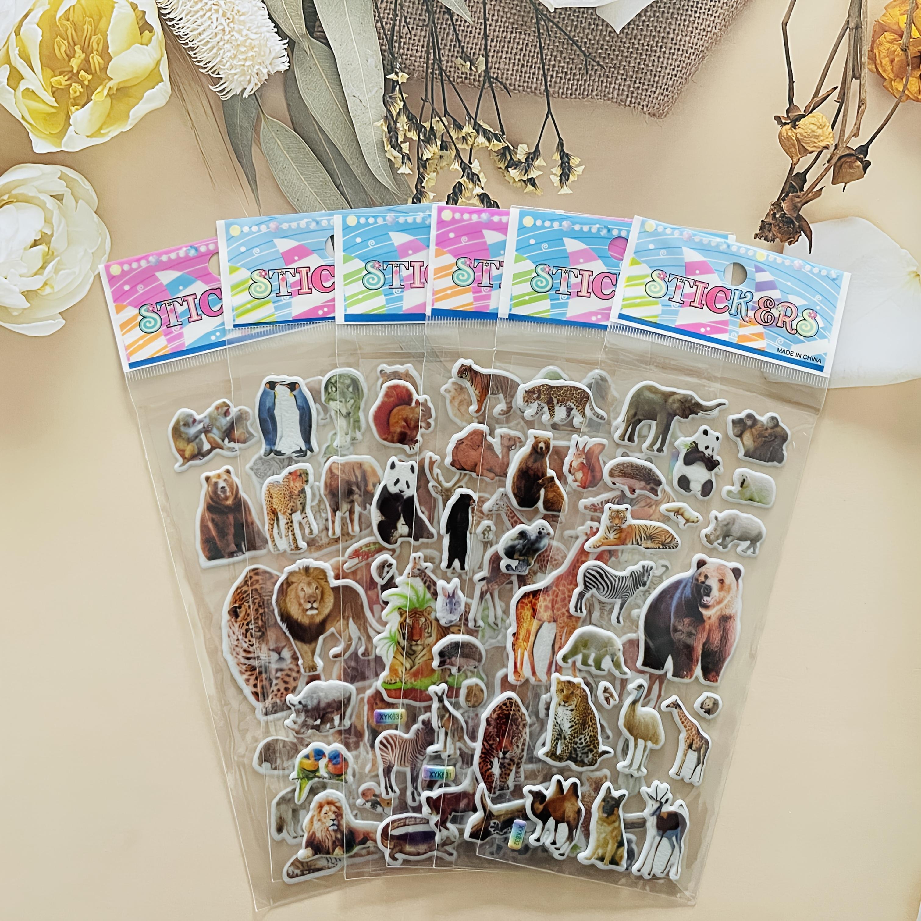 10pcs Forest Animal Vinyl Stickers - Giraffe Lion Tiger Elephant Designs for DIY Journal Decor, Cup Decoration & Notebooks ZSY
10pcs Forest Animal Vinyl Stickers - Giraffe Lion Tiger Elephant Designs for DIY Journal Decor, Cup Decoration & Notebooks ZSY
