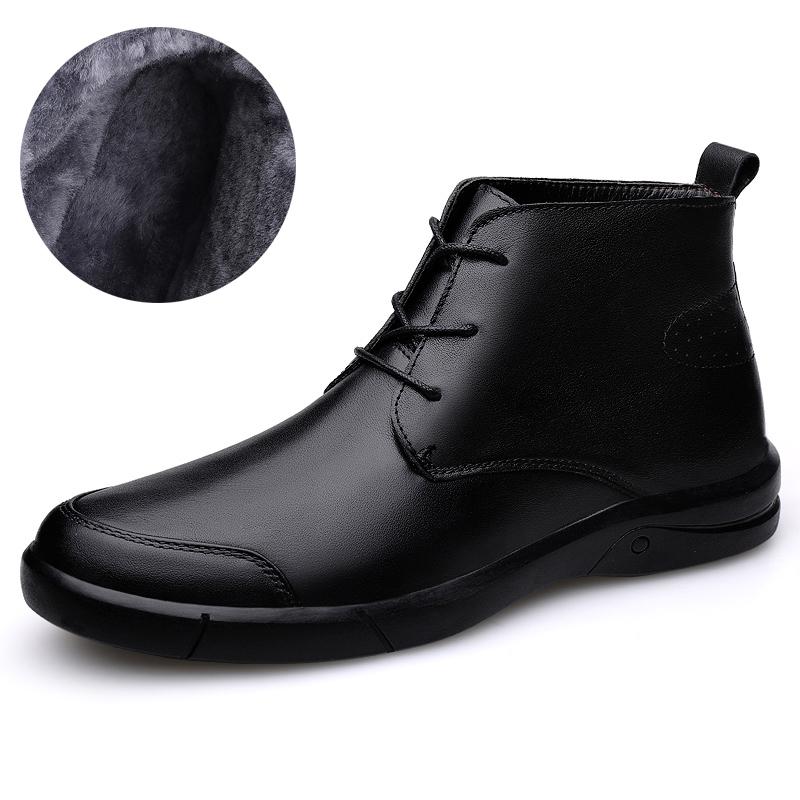 Чоловічі черевики з натуральної шкіри Зручні теплі зимові черевики Ділові шкіряні черевики 46 чорний
Чоловічі черевики з натуральної шкіри Зручні теплі зимові черевики Ділові шкіряні черевики 46 чорний