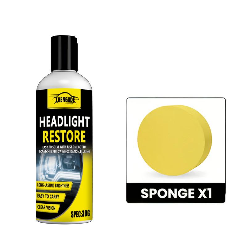 Professional Car Headlight Restoration Agent - Removes Yellowing, Oxidation, and Fogging - Lens Polishing and Grinding Material - Effectively Enhan бежевый
Professional Car Headlight Restoration Agent - Removes Yellowing, Oxidation, and Fogging - Lens Polishing and Grinding Material - Effectively Enhan бежевый
