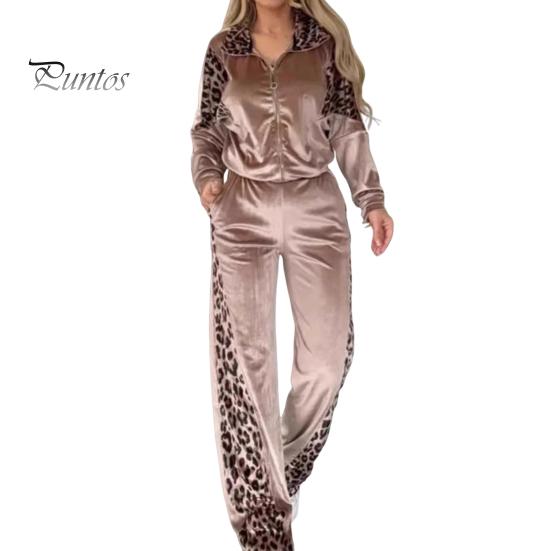 Женские бархатные спортивные костюмы с леопардовым принтом, состоящий из двух частей, для отдыха, толстовка на молнии и спортивные штаны с карманами XXL хаки
Женские бархатные спортивные костюмы с леопардовым принтом, состоящий из двух частей, для отдыха, толстовка на молнии и спортивные штаны с карманами XXL хаки