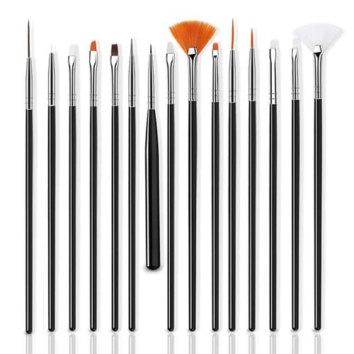 High quality nail professional brush nail art brush brush material 15 piece set
High quality nail professional brush nail art brush brush material 15 piece set