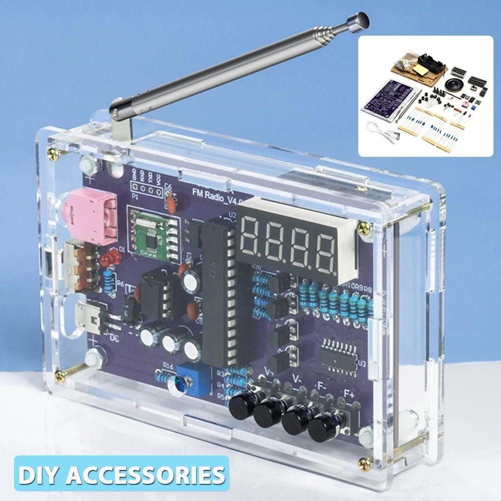 FM-электронный DIY цифровой ламповый дисплей модуль радиоприемника DIY схемы детали комплекты радиомодулей
FM-электронный DIY цифровой ламповый дисплей модуль радиоприемника DIY схемы детали комплекты радиомодулей