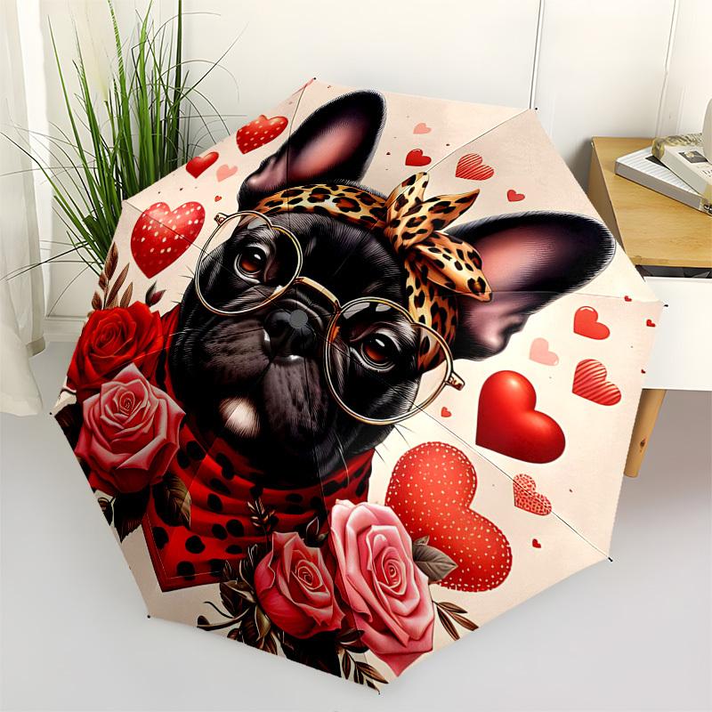 French Bulldog Automatic Folding Umbrella Compact 8 rib Design,Unique Style,Suitable for Everyday Outdoor Use,Perfect Gift for Friends
French Bulldog Automatic Folding Umbrella Compact 8 rib Design,Unique Style,Suitable for Everyday Outdoor Use,Perfect Gift for Friends