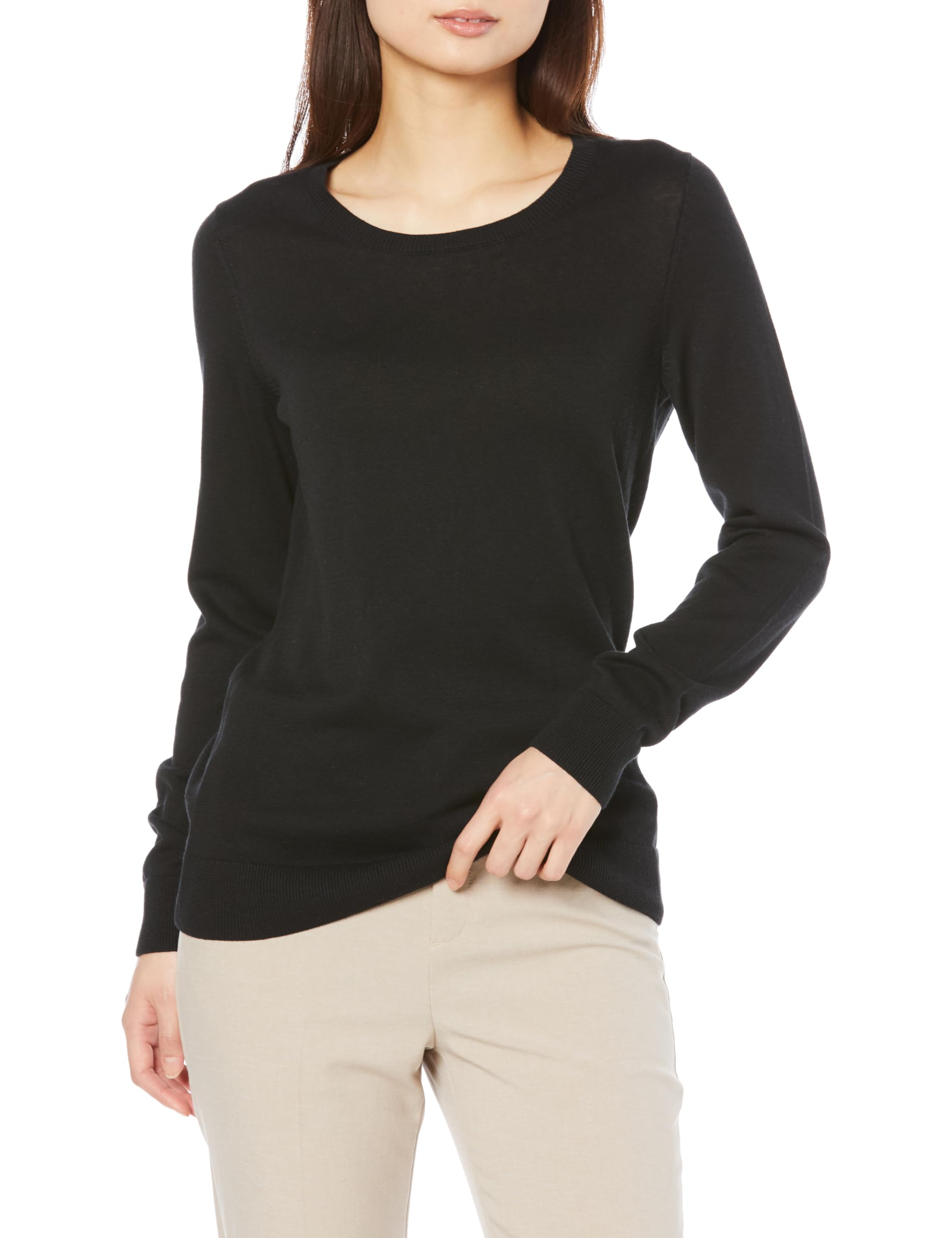Amazon Essentials Women s Lightweight Crew Neck Long Sleeve Sweater, Black, Size L
Amazon Essentials Women s Lightweight Crew Neck Long Sleeve Sweater, Black, Size L