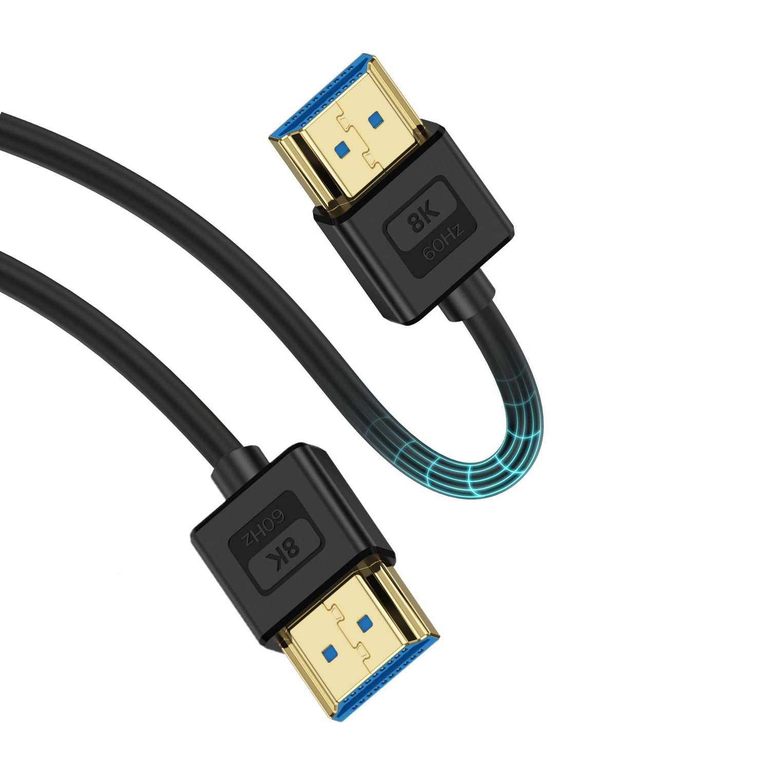 Poyiccot Мягкий кабель HDMI Ультратонкий кабель HDMI Короткий кабель HDMI Стандартный кабель HDMI Сверхвысокоскоростной UHD 48 Гбит/с Кабель-переходник HDMI 0,3 м, 8K, 2.1 8K@60Гц
Poyiccot Мягкий кабель HDMI Ультратонкий кабель HDMI Короткий кабель HDMI Стандартный кабель HDMI Сверхвысокоскоростной UHD 48 Гбит/с Кабель-переходник HDMI 0,3 м, 8K, 2.1 8K@60Гц
