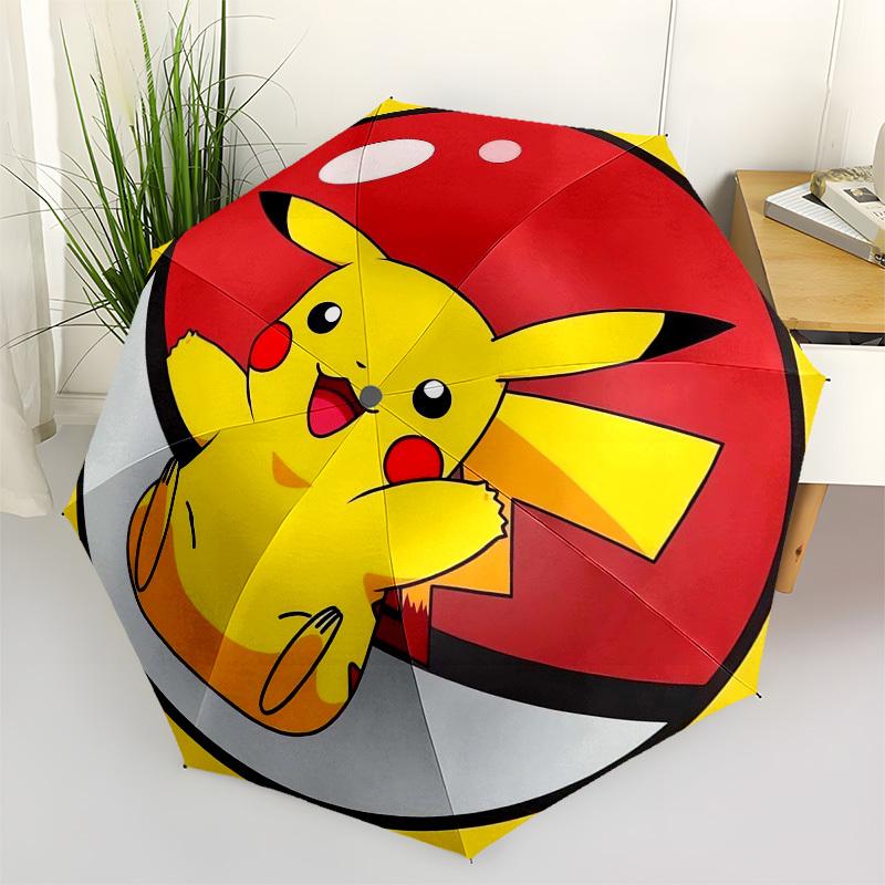 1pc Pikachu Pokémon Ball Umbrella with Plastic Handle,Suitable for All Seasons Home Travel Outdoor UmbrellaFP125
1pc Pikachu Pokémon Ball Umbrella with Plastic Handle,Suitable for All Seasons Home Travel Outdoor UmbrellaFP125