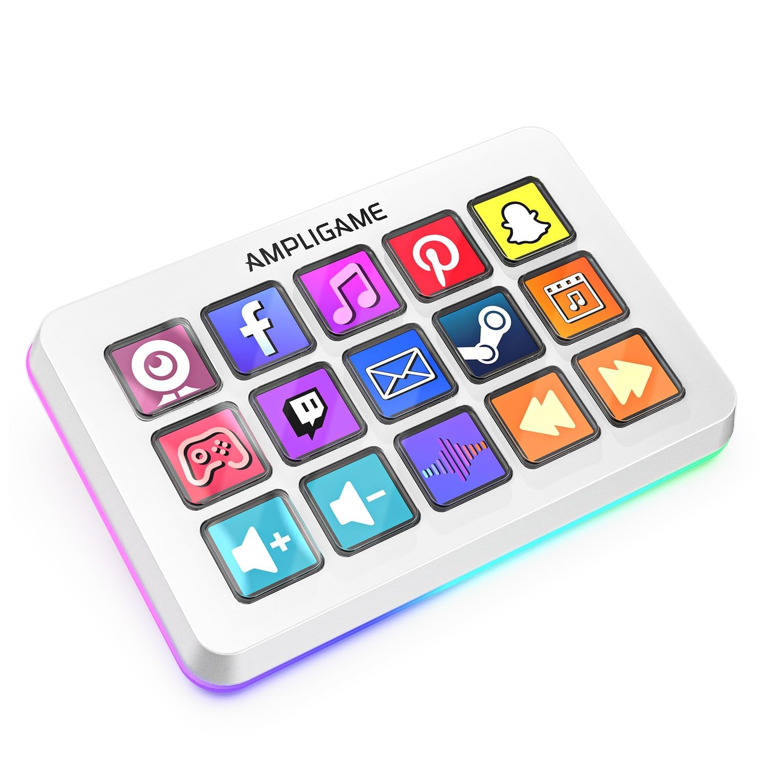FIFINE Stream Controller 15 Key Layout Stream Controller Controller for Live Content Creation Device for Streamers Streaming Distribution Gaming
FIFINE Stream Controller 15 Key Layout Stream Controller Controller for Live Content Creation Device for Streamers Streaming Distribution Gaming