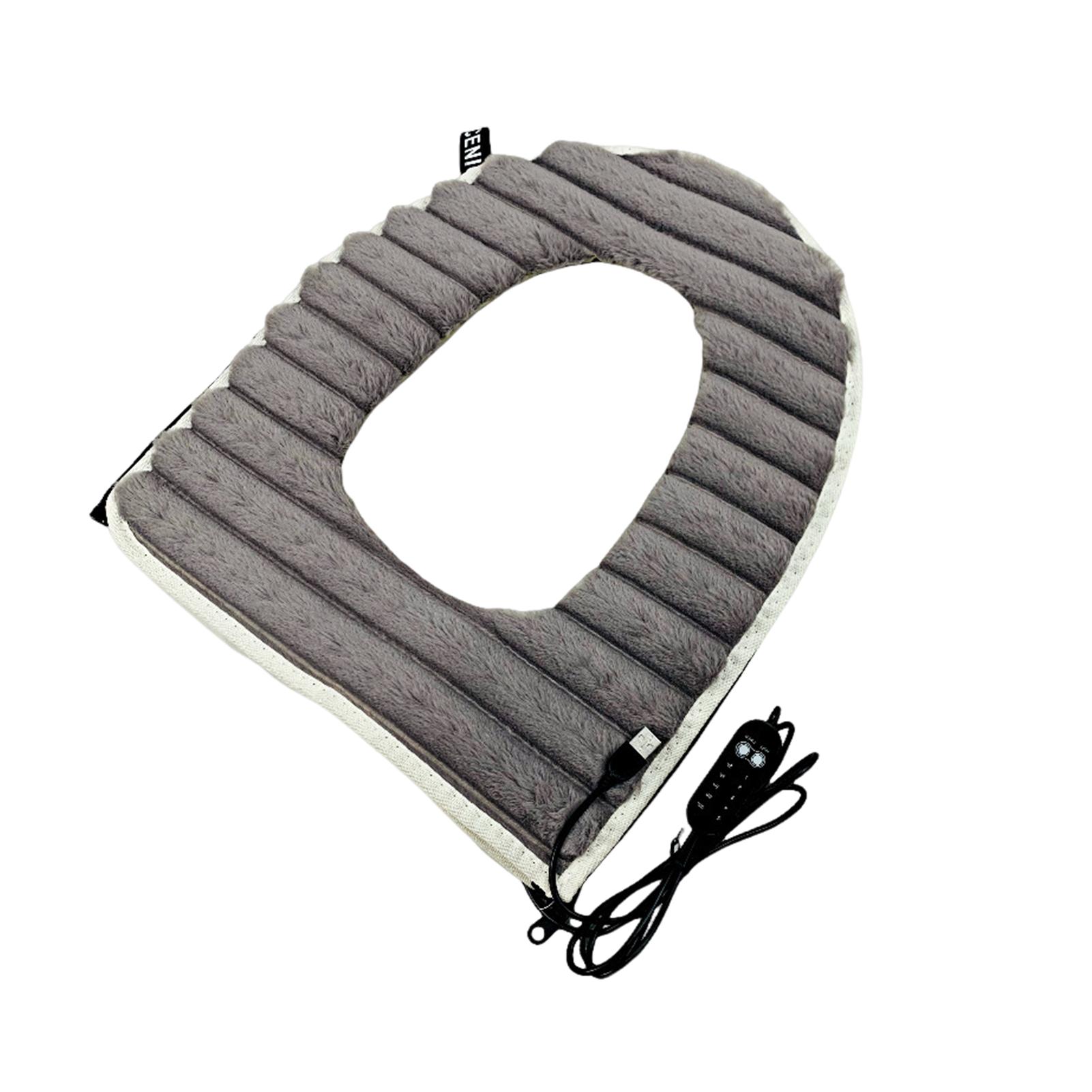 Heated Toilet Seat Cover Quick Release Soft Close Lid Bathroom Cushion Cover Padded Toilet Seat сірий колір
Heated Toilet Seat Cover Quick Release Soft Close Lid Bathroom Cushion Cover Padded Toilet Seat сірий колір