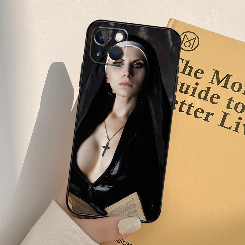 Sister Style Nun Sexy Girl Phone Case For iPhone 17 16 15 14 13 12 11 Pro Max mini XR 16e 15 16 Plus 17 Air Full Cover iPhone 15Pro MAX
Sister Style Nun Sexy Girl Phone Case For iPhone 17 16 15 14 13 12 11 Pro Max mini XR 16e 15 16 Plus 17 Air Full Cover iPhone 15Pro MAX