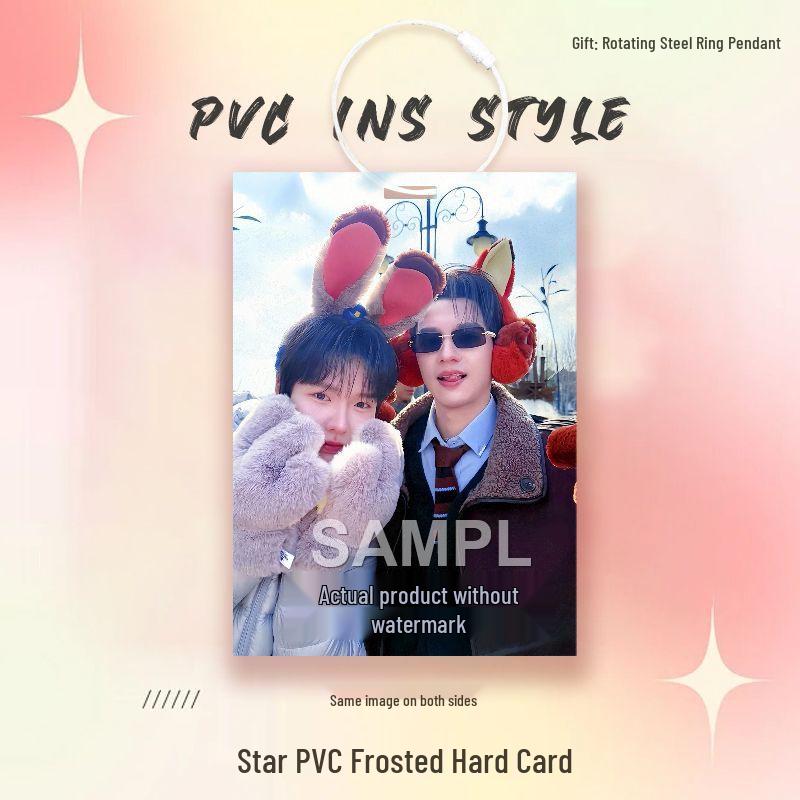Thai Star Kengnampimg CP Support PVC Card Star Competition Ita Bag Pendant Ornament PVC Matte Card (7cm x 10cm)
Thai Star Kengnampimg CP Support PVC Card Star Competition Ita Bag Pendant Ornament PVC Matte Card (7cm x 10cm)