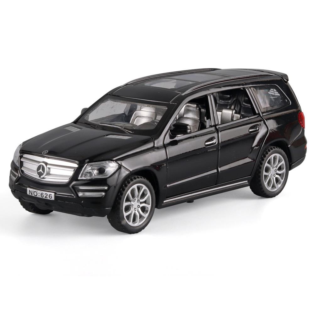 Масштаб 1/32 Benz ML500, литая под давлением модель автомобиля, игрушечный автомобиль с откатным механизмом, звуком и светом для детей, коллекция подарков для мальчиков и девочек 
Масштаб 1/32 Benz ML500, литая под давлением модель автомобиля, игрушечный автомобиль с откатным механизмом, звуком и светом для детей, коллекция подарков для мальчиков и девочек