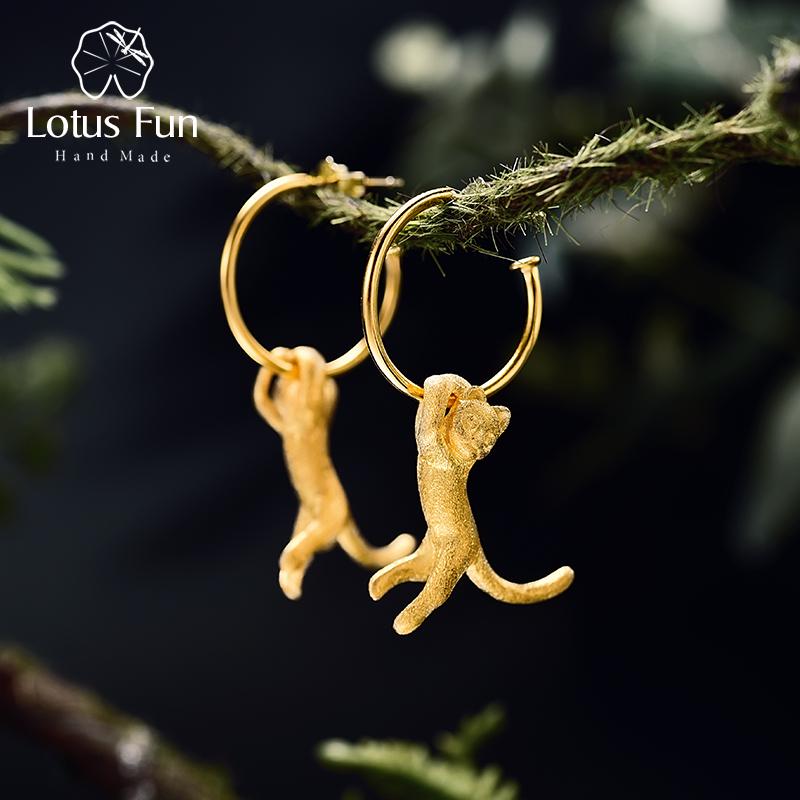 Lotus Fun Cute Kung Fu Cat Настоящее серебро 925 пробы ювелирные изделия Серьги-капли для женщин Brincos
Lotus Fun Cute Kung Fu Cat Настоящее серебро 925 пробы ювелирные изделия Серьги-капли для женщин Brincos