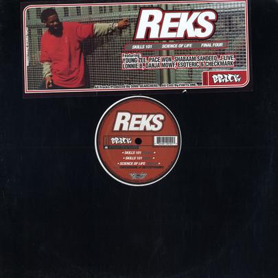 12-дюймовая пластинка REKS - Skills 101 / Science Of Life / Fina BRK010 Brick Records 2000 США Рэп и хип-хоп/R&B Б/У
12-дюймовая пластинка REKS - Skills 101 / Science Of Life / Fina BRK010 Brick Records 2000 США Рэп и хип-хоп/R&B Б/У