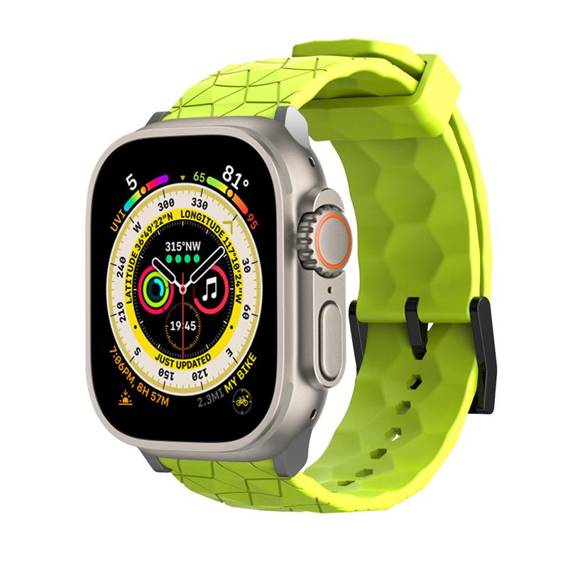 Ремешок с футбольным узором для Apple Watch, ремешок Ultra 49 мм, 45 мм, 44 мм, 41 мм, 40 мм, браслет Pulseira Correa Iwatch Series 3/4/5/6/SE/7/8
Ремешок с футбольным узором для Apple Watch, ремешок Ultra 49 мм, 45 мм, 44 мм, 41 мм, 40 мм, браслет Pulseira Correa Iwatch Series 3/4/5/6/SE/7/8