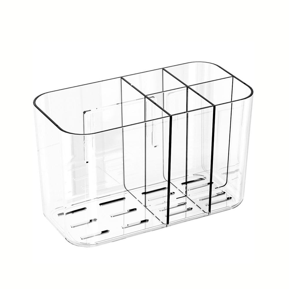 Plastic Toothbrush Holder Wall Mounted Electric Toothbrush Organizer Toothpaste Holder Bathroom прозрачный
Plastic Toothbrush Holder Wall Mounted Electric Toothbrush Organizer Toothpaste Holder Bathroom прозрачный