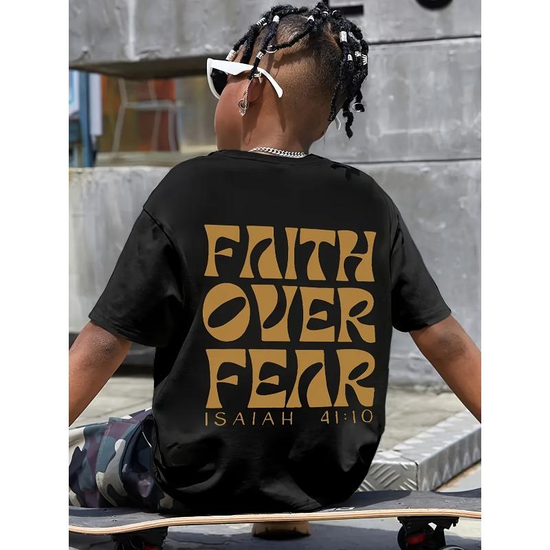 European sizes T-Shirt for Boys - Black with Golden Lettering - Casual Crew Neck Short Sleeve - Breathable for Everyday Wear - Comfortable 98cm чёрный
European sizes T-Shirt for Boys - Black with Golden Lettering - Casual Crew Neck Short Sleeve - Breathable for Everyday Wear - Comfortable 98cm чёрный