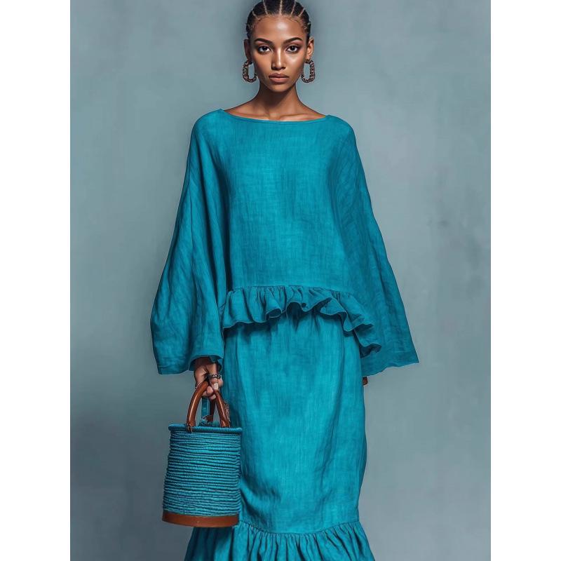 2026 Women s Casual Solid Color Long Sleeve Skirt Suit XXL
2026 Women s Casual Solid Color Long Sleeve Skirt Suit XXL