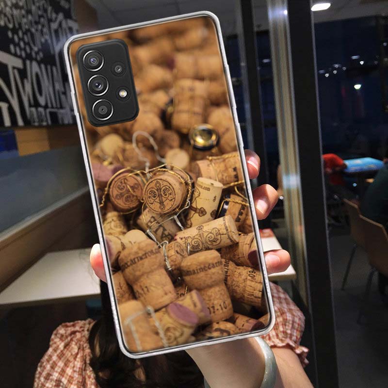 Wine Stopper Phone Case for Samsung A54 A57 A37 A17 A14 A15 A12 A24 A34 A55 A35 A25 A52S A07 A05S A04S A22 A32 A72 Galaxy Note 2 Samsung A02
Wine Stopper Phone Case for Samsung A54 A57 A37 A17 A14 A15 A12 A24 A34 A55 A35 A25 A52S A07 A05S A04S A22 A32 A72 Galaxy Note 2 Samsung A02