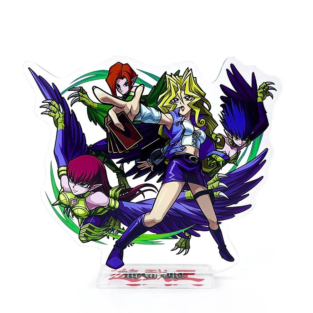 Ю Гі О! Mutou Yugi Seto Kaiba Kujaku Mai Blue Eyes White Dragon Harpies акрилова підставка стояча іграшкова фігурка
Ю Гі О! Mutou Yugi Seto Kaiba Kujaku Mai Blue Eyes White Dragon Harpies акрилова підставка стояча іграшкова фігурка
