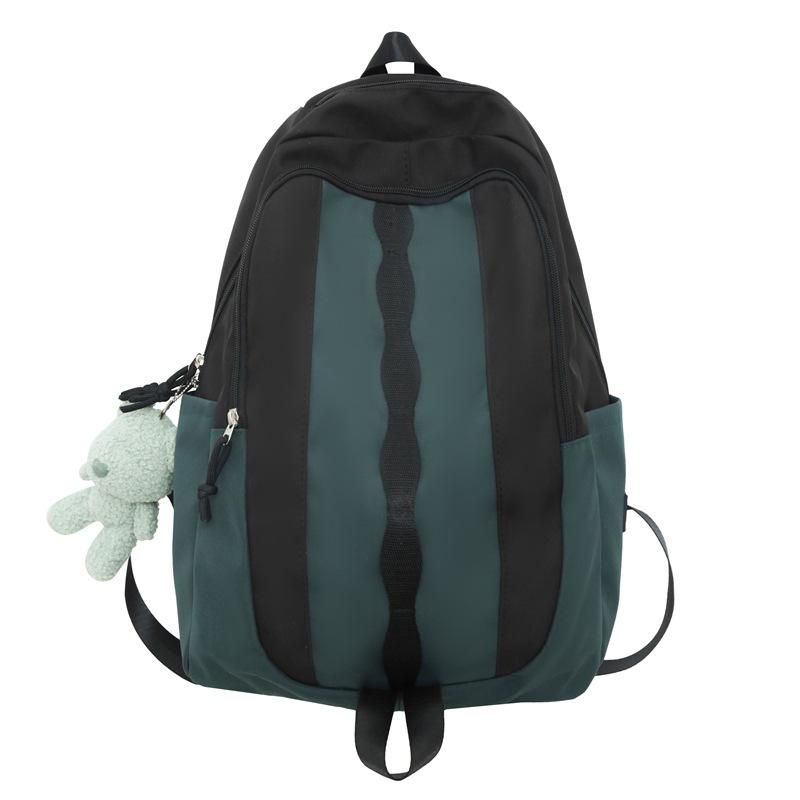 Контрастный рюкзак Женская студенческая сумка Дорожная школьная сумка чёрный
Контрастный рюкзак Женская студенческая сумка Дорожная школьная сумка чёрный