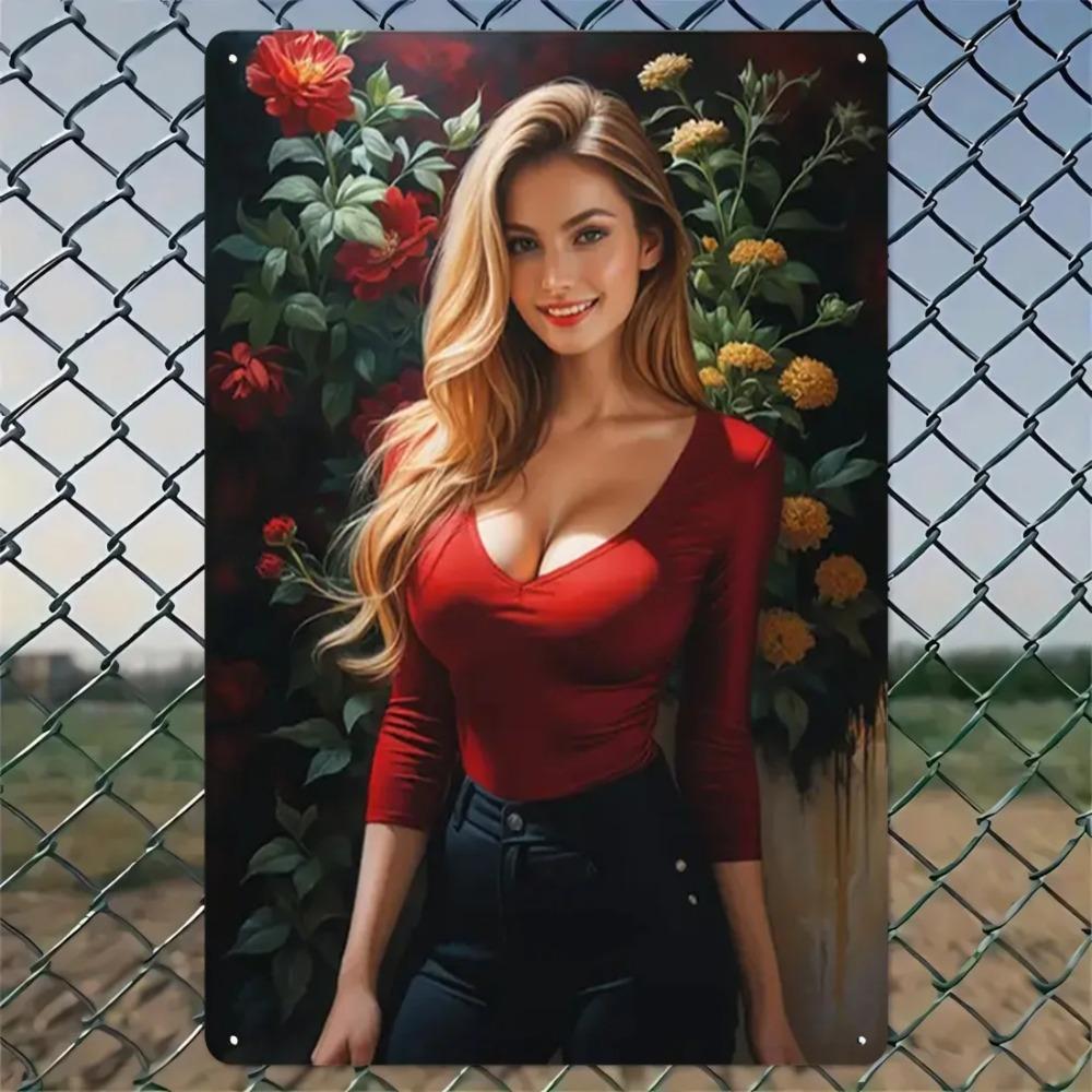 Vintage Floral Portrait Wall Art Rose Chain Fence Decor for Living Room Bedroom Kitchen 20x30cm
Vintage Floral Portrait Wall Art Rose Chain Fence Decor for Living Room Bedroom Kitchen 20x30cm