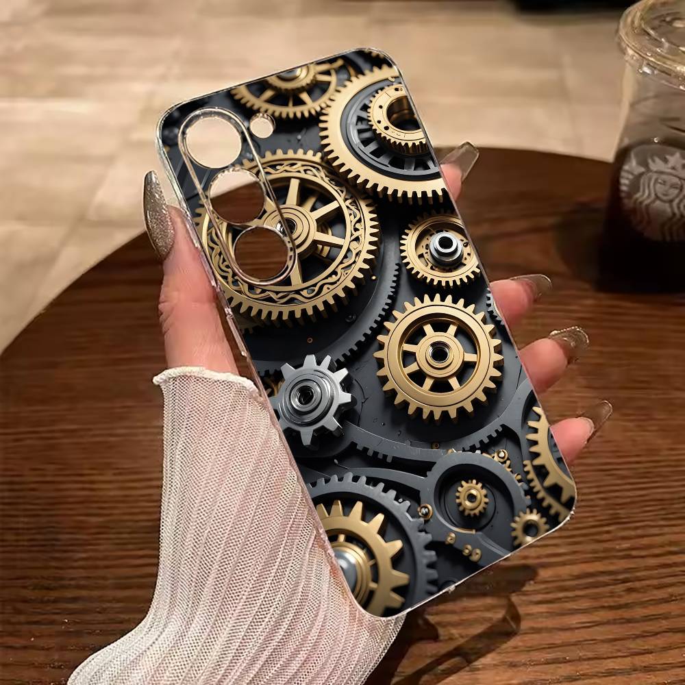 Mechanical Gear Clear Soft Silicone Phone Case for Samsung Galaxy A71, A70, A52, A51, A40, A30 Samsung a514g
Mechanical Gear Clear Soft Silicone Phone Case for Samsung Galaxy A71, A70, A52, A51, A40, A30 Samsung a514g