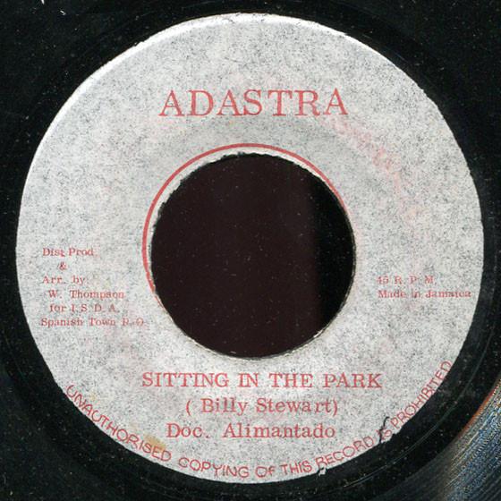 7inch Record DR. ALIMANTADO Sitting In The Park NONE Adastra 1977 Jamaica Reggae Ska Dub Used
7inch Record DR. ALIMANTADO Sitting In The Park NONE Adastra 1977 Jamaica Reggae Ska Dub Used
