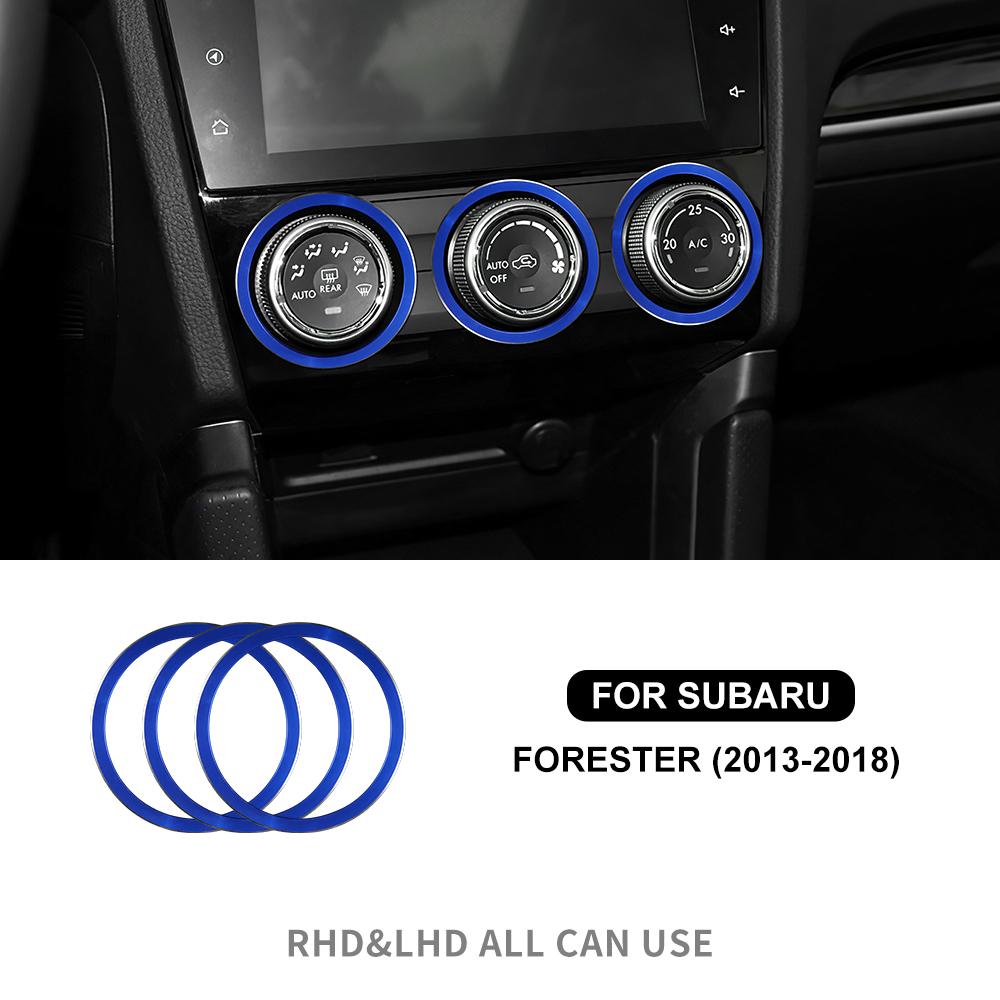 Ручка регулювання кондиціонера для Subaru Forester 2013 2014 2015 2016 2017 2018 Кільця перемикача регулювання Навігація Аудіо Аксесуари для інтер єру Оздоблення синій
Ручка регулювання кондиціонера для Subaru Forester 2013 2014 2015 2016 2017 2018 Кільця перемикача регулювання Навігація Аудіо Аксесуари для інтер єру Оздоблення синій