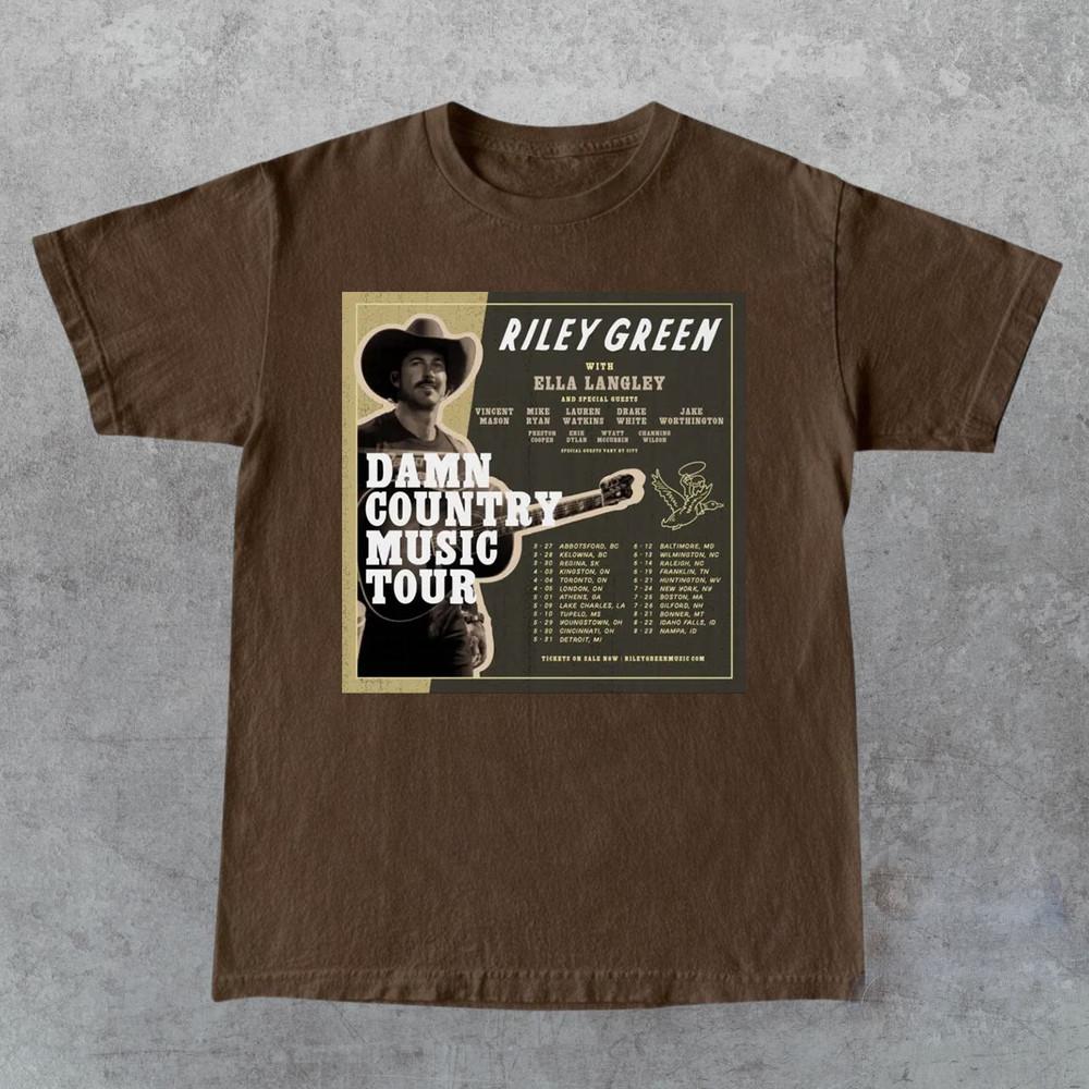 Riley Green Damn Country Music Tour Cotton T Shirt Full Size S-5XL Unisex T-Shirt S
Riley Green Damn Country Music Tour Cotton T Shirt Full Size S-5XL Unisex T-Shirt S