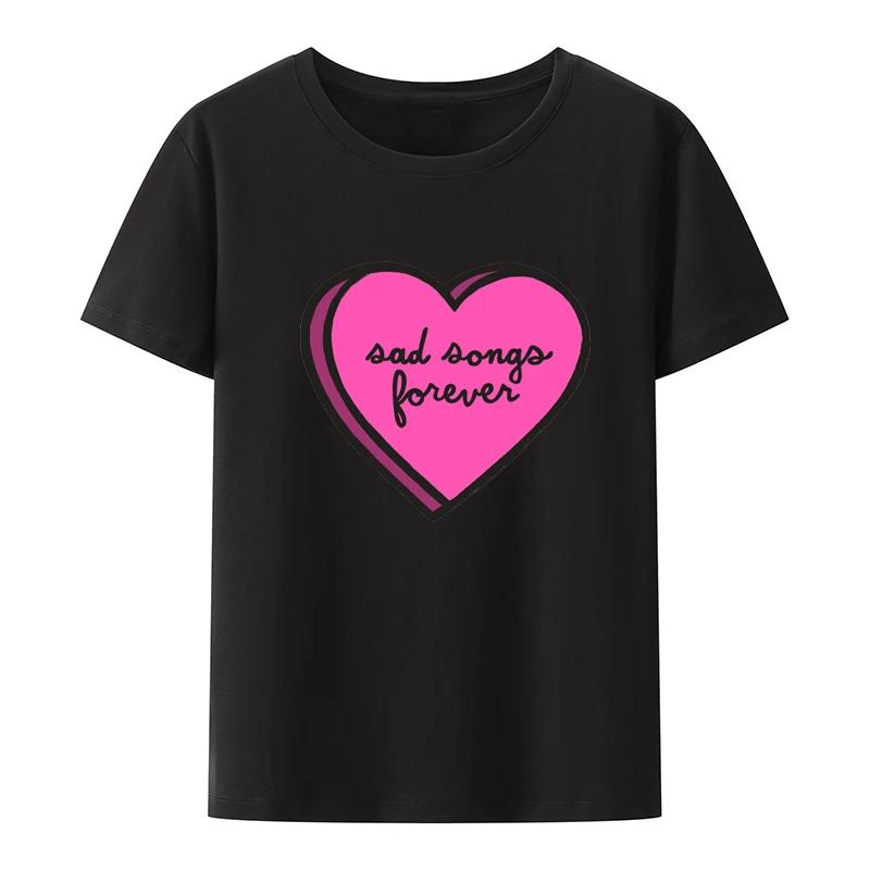 Valentine s Candy Heart Sad Songs Printd Anime T-shirts Same Style Funny Top Tee Pair Loose Hip-hop Camisa Harajuku Manga Trend M
Valentine s Candy Heart Sad Songs Printd Anime T-shirts Same Style Funny Top Tee Pair Loose Hip-hop Camisa Harajuku Manga Trend M