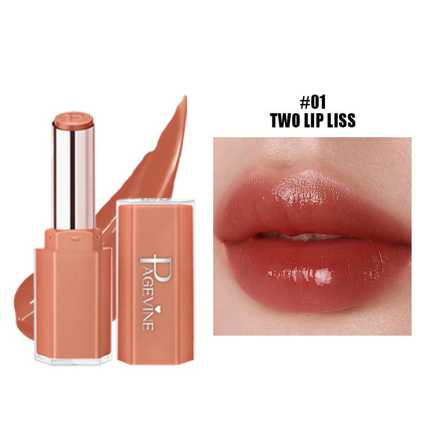 PAGE VINE High Shine Lipstick Long Lasting Hydrating Non Sticky Moisturizing 1#
PAGE VINE High Shine Lipstick Long Lasting Hydrating Non Sticky Moisturizing 1#