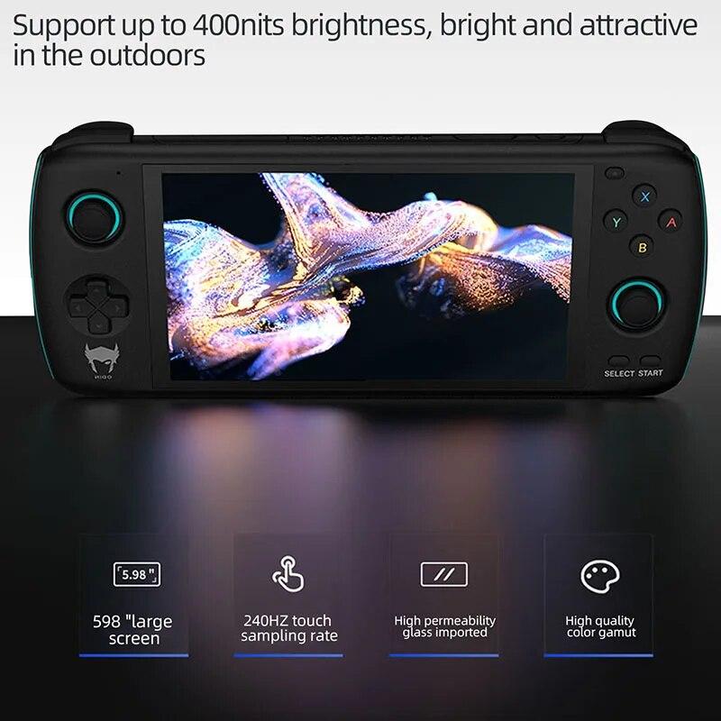 Новый 5,98-дюймовый сенсорный экран 8 г + 256 г 920x1080 пикселей 70000+ игр двойная система Android 11 для портативных игровых плееров Ps2 Ps
Новый 5,98-дюймовый сенсорный экран 8 г + 256 г 920x1080 пикселей 70000+ игр двойная система Android 11 для портативных игровых плееров Ps2 Ps