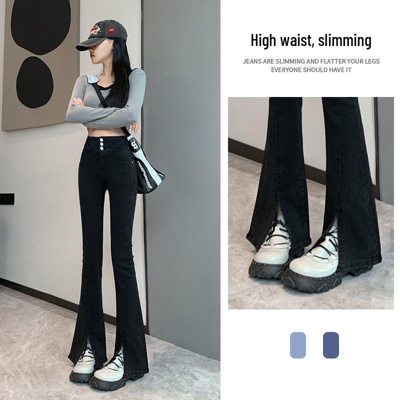 Women s High-Waisted Stretchy Flared Jeans - Micro-Spicy Slim-Fit for Spring and Autumn 30
Women s High-Waisted Stretchy Flared Jeans - Micro-Spicy Slim-Fit for Spring and Autumn 30