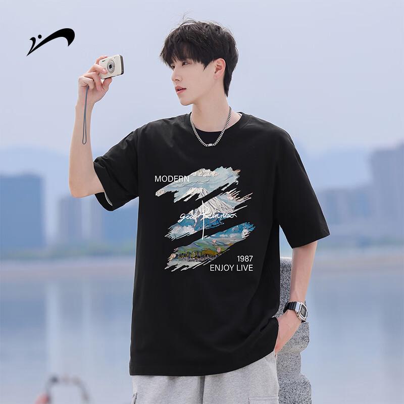 Guirenniao Unisex Cotton Mountain Print T-Shirt 3XL
Guirenniao Unisex Cotton Mountain Print T-Shirt 3XL