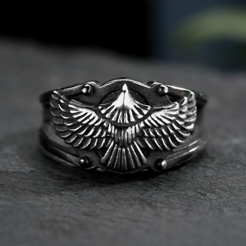 Stainless Steel Men Animal Rings Flying Eagle Punk Rock Personality for Male Boyfriend Jewelry Creativity Gift Anel Wholesale 7
Stainless Steel Men Animal Rings Flying Eagle Punk Rock Personality for Male Boyfriend Jewelry Creativity Gift Anel Wholesale 7