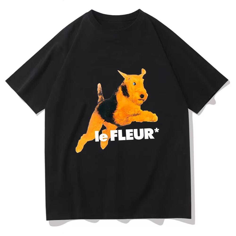 LeFleur Dog Graphic Printing Fashion Casual Soft Tshirt High Quality pure Cotton Clothing men Women Autumn and winter innerwear S
LeFleur Dog Graphic Printing Fashion Casual Soft Tshirt High Quality pure Cotton Clothing men Women Autumn and winter innerwear S