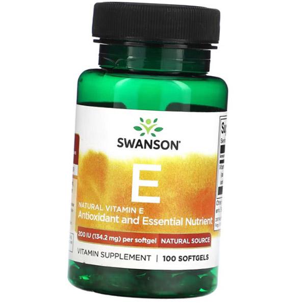 Натуральный Витамин Е, Natural Vitamin E 200, Swanson 100гелкапс (36280206) 100softgels
Натуральный Витамин Е, Natural Vitamin E 200, Swanson 100гелкапс (36280206) 100softgels