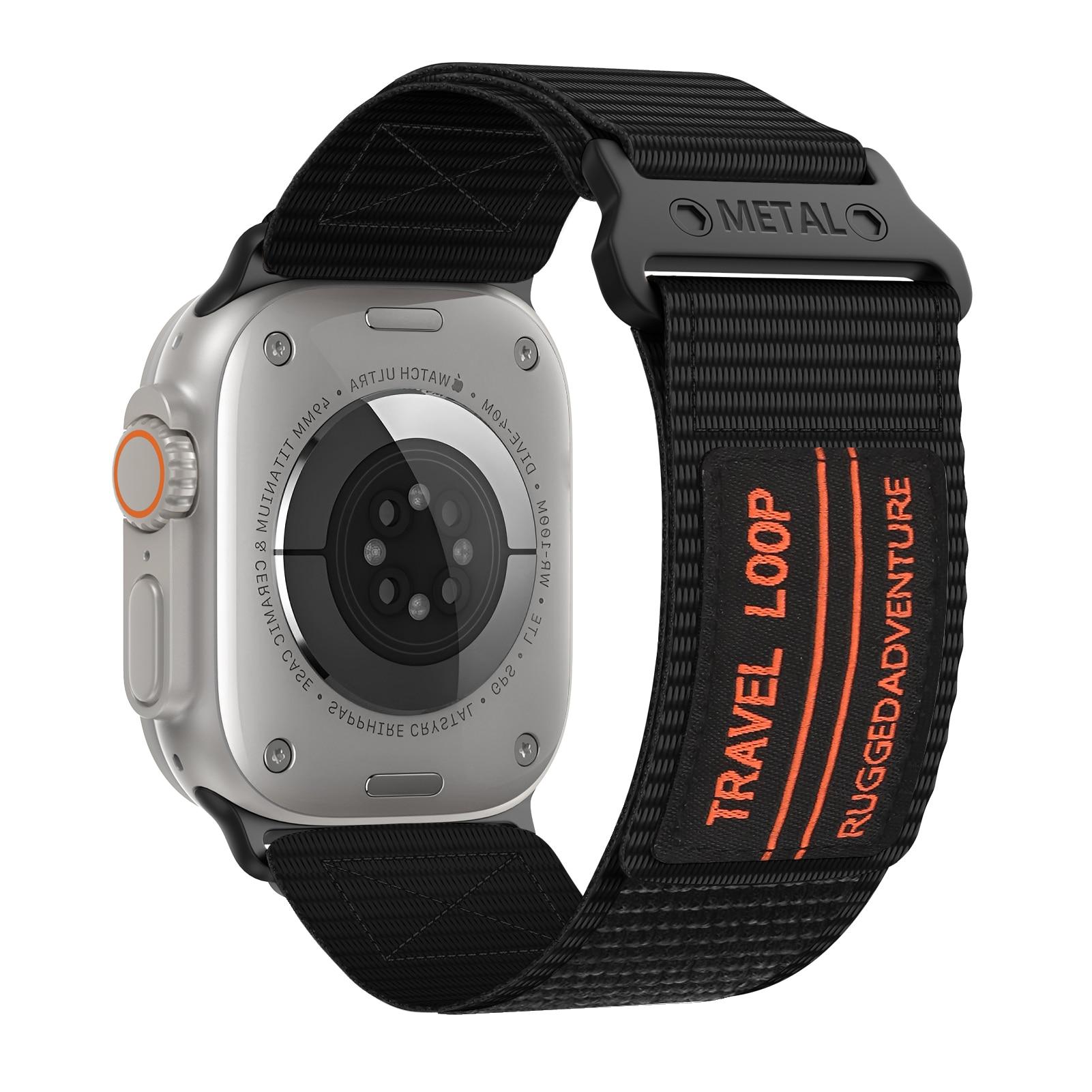 Trail loop for Apple Watch Ultra Band 49mm 44mm 45mm 42mm Nylon Sport correa bracelet iWatch ultra 2 series 9 7 6 5 4 8 se Strap 42 44 45 49mm SM чёрный
Trail loop for Apple Watch Ultra Band 49mm 44mm 45mm 42mm Nylon Sport correa bracelet iWatch ultra 2 series 9 7 6 5 4 8 se Strap 42 44 45 49mm SM чёрный