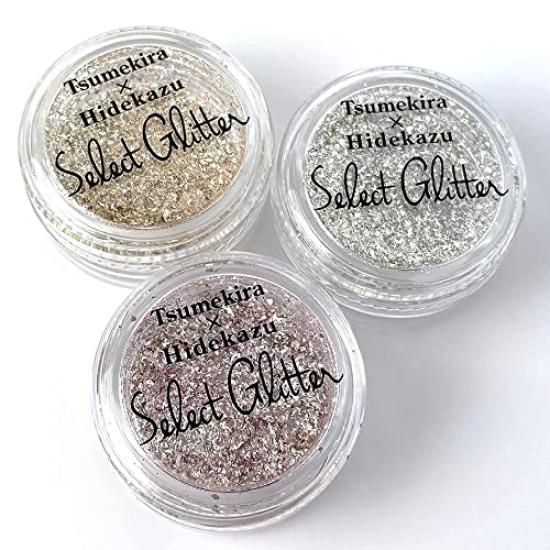 The shine is Nail Glitter Set of different! TSUMEKIRA×HIDEKAZU 3Moon GoldShine SilverSparkle Pink
The shine is Nail Glitter Set of different! TSUMEKIRA×HIDEKAZU 3Moon GoldShine SilverSparkle Pink