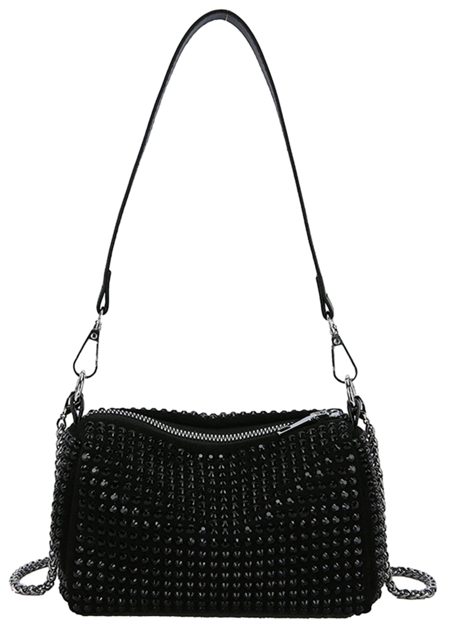 Women s 2-Way Studded Shoulder Bag, Handbag, Sparkly Sequin Pouch, Korean Fashion, Casual Mini Bag, Crossbody Bag, Two-Color Bag, Stylish, Stylish,
Women s 2-Way Studded Shoulder Bag, Handbag, Sparkly Sequin Pouch, Korean Fashion, Casual Mini Bag, Crossbody Bag, Two-Color Bag, Stylish, Stylish,