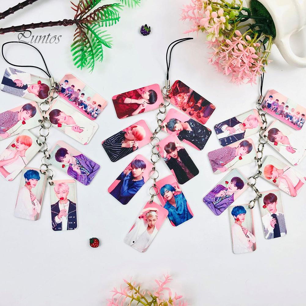 Puntos groupie Kpop BTS Альбом Bangtan Boys Фотографии Пендент Keychain Ключевое кольцо Телефон сумка Адорнет
Puntos groupie Kpop BTS Альбом Bangtan Boys Фотографии Пендент Keychain Ключевое кольцо Телефон сумка Адорнет