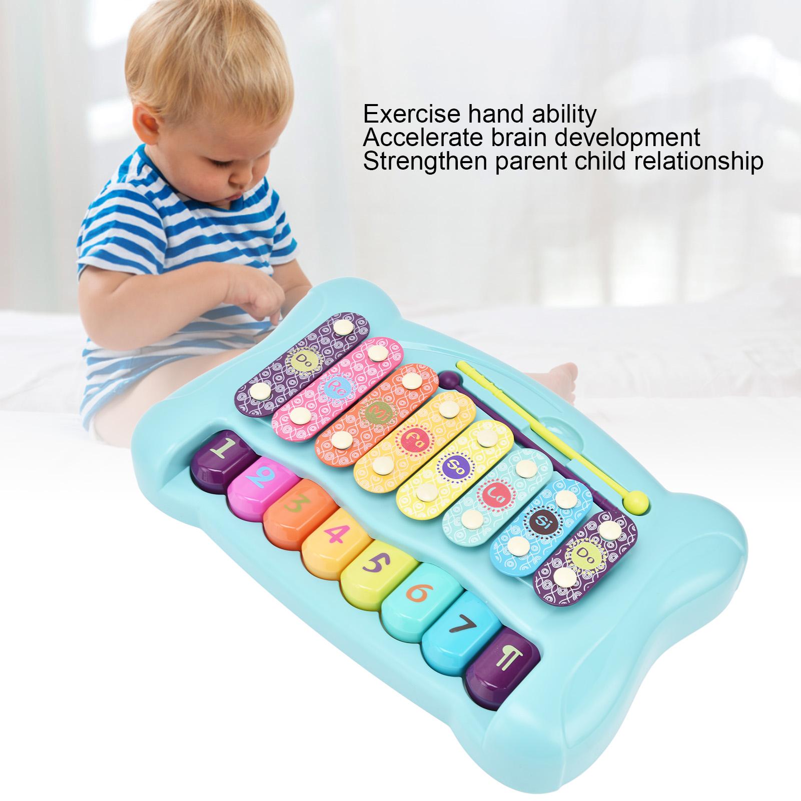 Baby Piano Toy Multicolored Keyboard Musical Piano Educational Instruments for Infant Toddlers
Baby Piano Toy Multicolored Keyboard Musical Piano Educational Instruments for Infant Toddlers