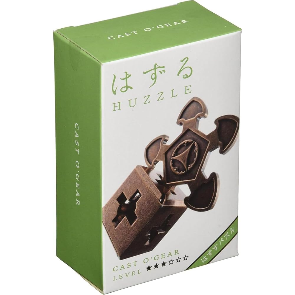 Hanayama Cast O Gear Puzzle Level 3 Difficulty Brain Teaser Toy
Hanayama Cast O Gear Puzzle Level 3 Difficulty Brain Teaser Toy
