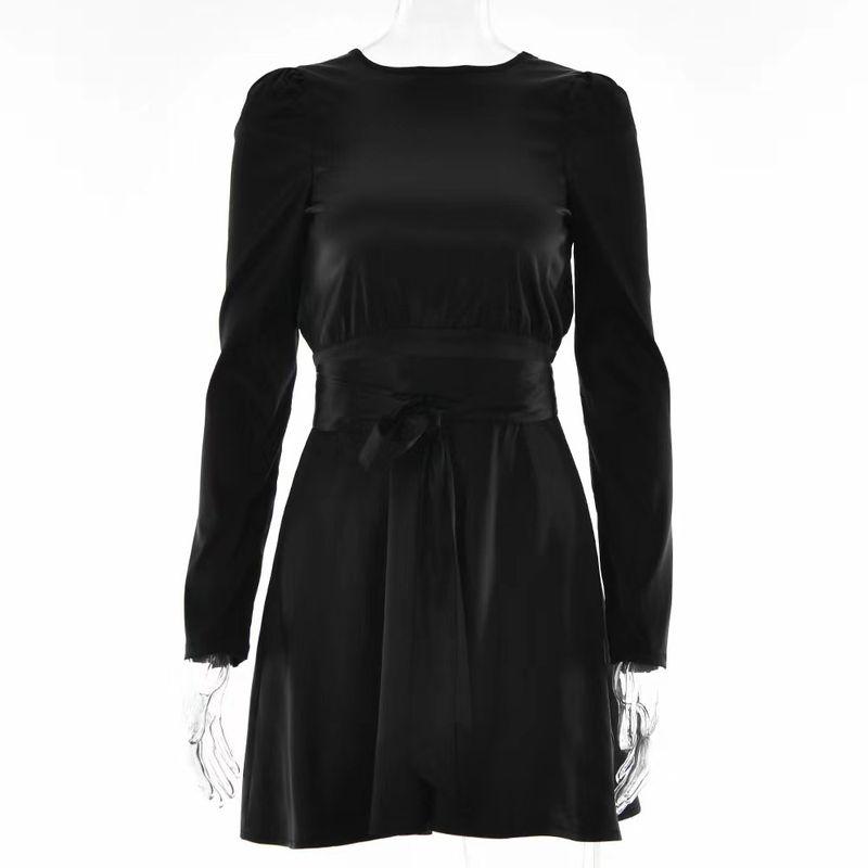 Модное платье с открытой спиной, модное темпераментное бандажное платье с длинным рукавом, короткое платье, сексуальное платье с открытой спиной Black L
Модное платье с открытой спиной, модное темпераментное бандажное платье с длинным рукавом, короткое платье, сексуальное платье с открытой спиной Black L