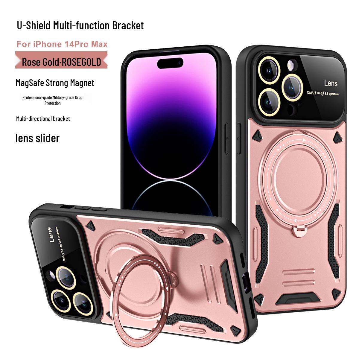 Противоударный магнитный чехол для iPhone 17 Pro Max, Совместим с трансграничным использованием iPhone 11 розового золота
Противоударный магнитный чехол для iPhone 17 Pro Max, Совместим с трансграничным использованием iPhone 11 розового золота