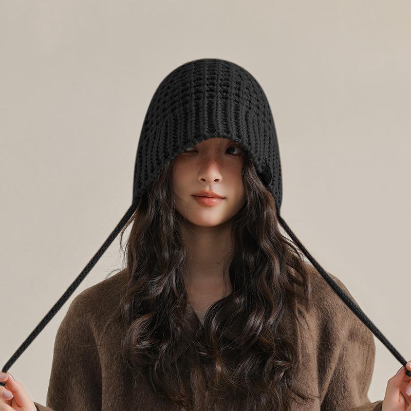 RICYGVM Solid Woolen Crochet Basin Cap For Women Winter Knitted Fisherman Cap Girl Lace-up Windproof Warm Ear Protection Bonnet One Size
RICYGVM Solid Woolen Crochet Basin Cap For Women Winter Knitted Fisherman Cap Girl Lace-up Windproof Warm Ear Protection Bonnet One Size