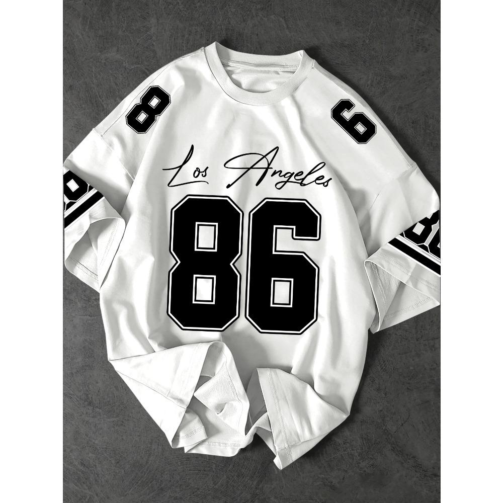 Minimalist sports number and text streetwear T-shirt 5XL
Minimalist sports number and text streetwear T-shirt 5XL