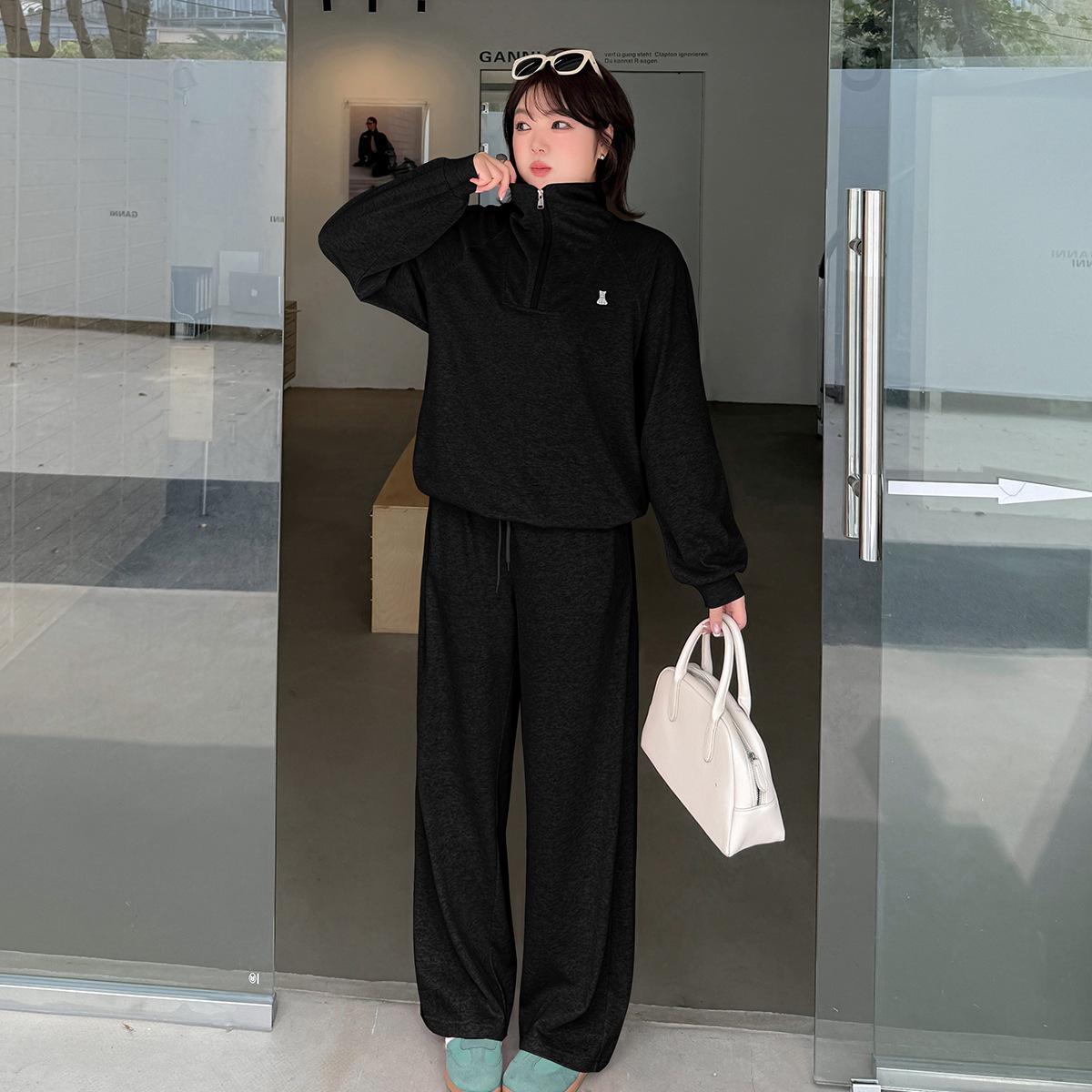 Plus Size Women s Two-Piece Set: Hoodie & Straight-Leg Pants - Spring/Autumn Casual Sportswear XL чорний
Plus Size Women s Two-Piece Set: Hoodie & Straight-Leg Pants - Spring/Autumn Casual Sportswear XL чорний