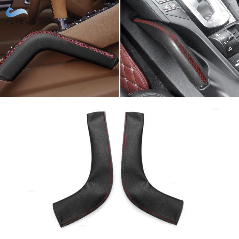 Кожаный чехол на ручку из микрофибры для Porsche Cayenne 2011-2016, 2 шт., чехол на ручку подлокотника центральной консоли автомобиля, черный-красный
Кожаный чехол на ручку из микрофибры для Porsche Cayenne 2011-2016, 2 шт., чехол на ручку подлокотника центральной консоли автомобиля, черный-красный